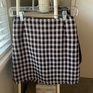 H&M waffle knit skirt